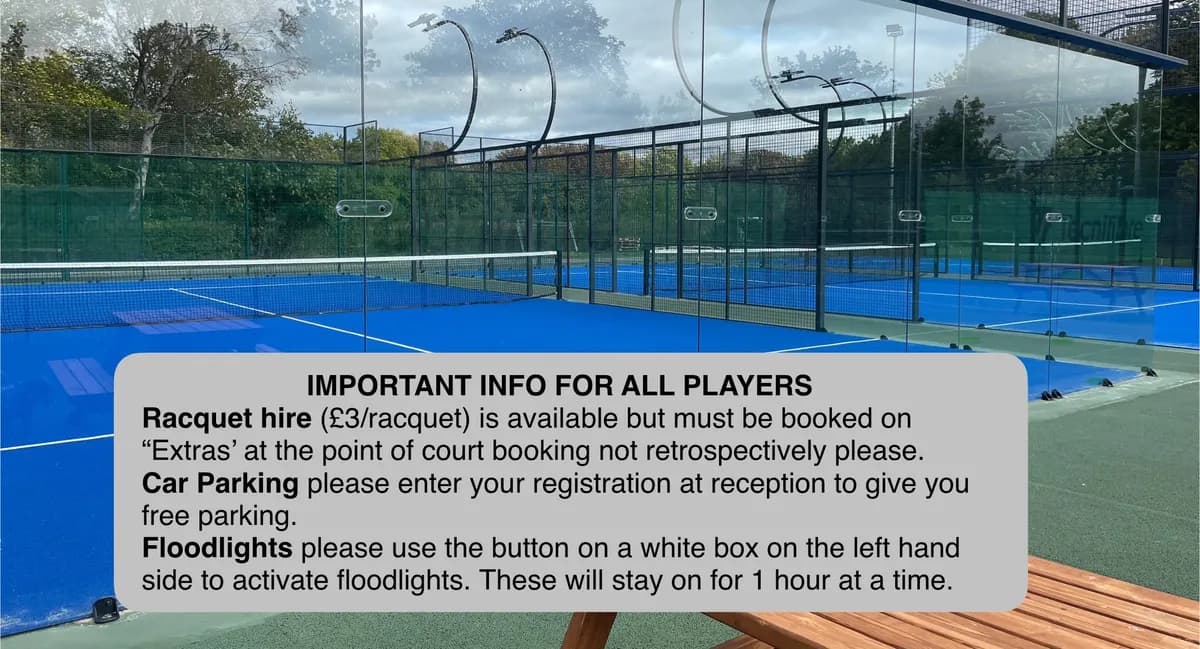 York St John University Padel